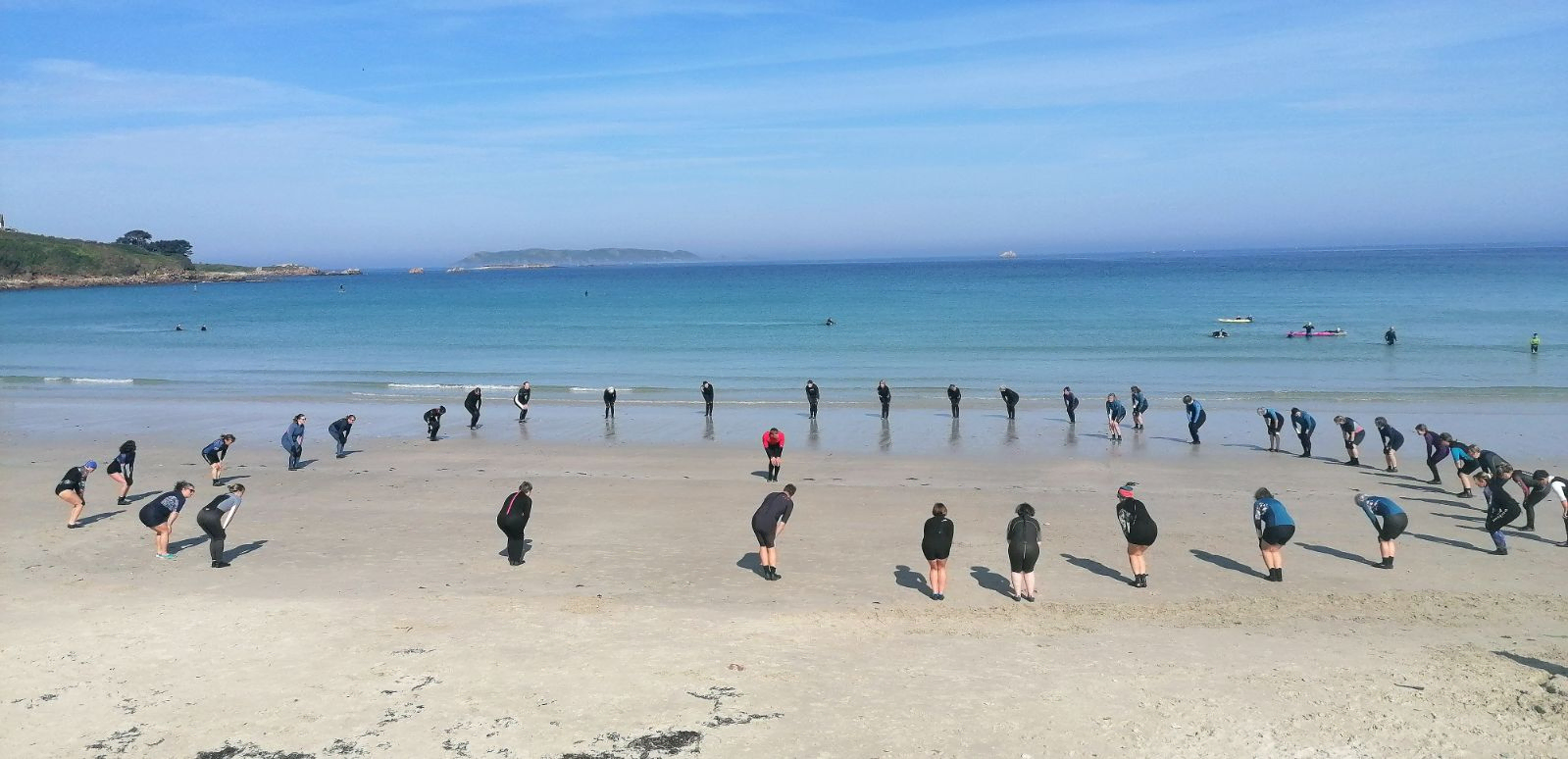 Séance sous le soleil